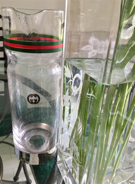 gucci glass vase|gucci vases for women.